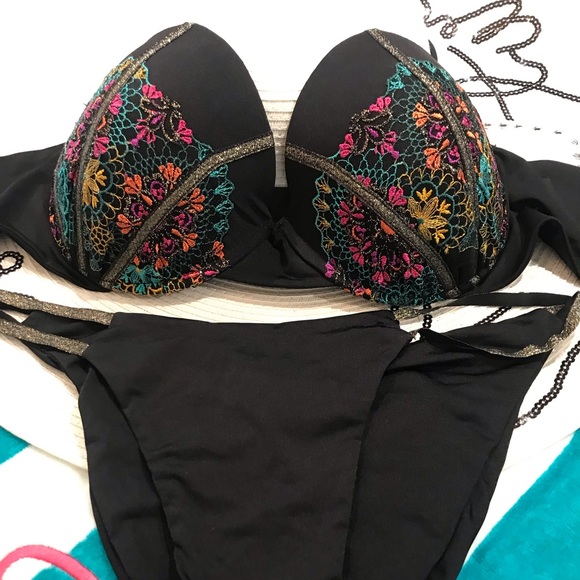 NWT beach bunny bikini “little moon” XL set - Picture 16 of 17